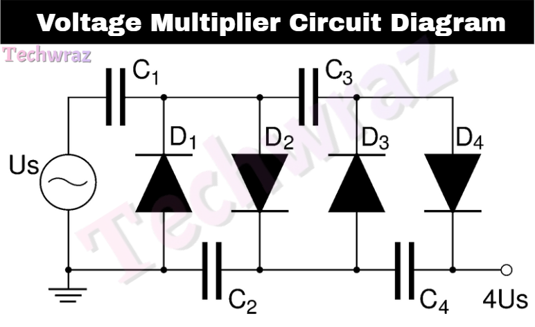 Voltage multiplier circuit diagram