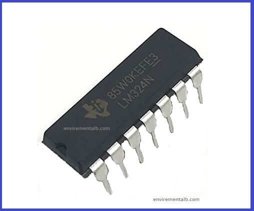 LM324 op amp IC