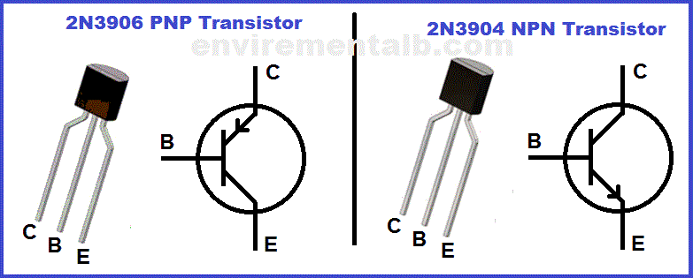 Difference between 2n3904 vs 2n3906 transistor