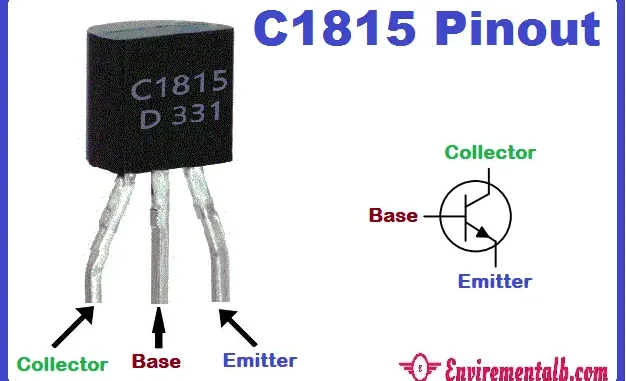 Transistor C1815 pinout