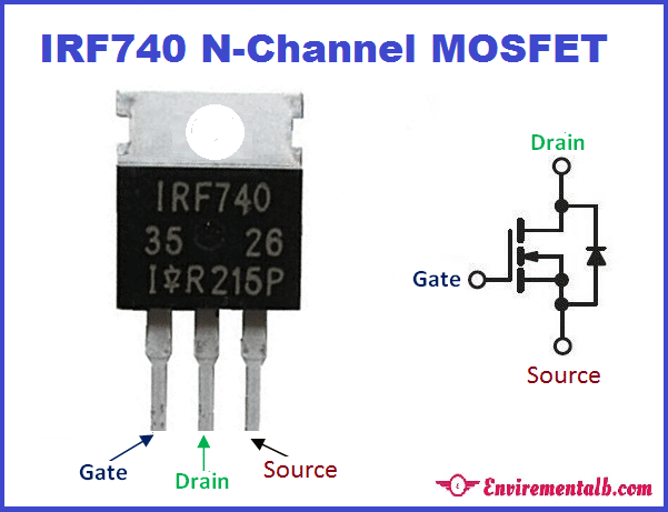 IRF740 MOSFET N-channel