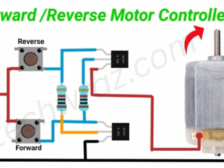 DC motor direction change circuit