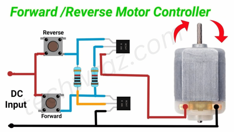 DC motor direction change circuit