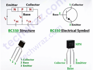 BC550 Transistor Pinout, Equivalent, Features
