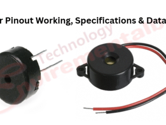 Buzzer Pinout, Working, Specifications & Datasheet