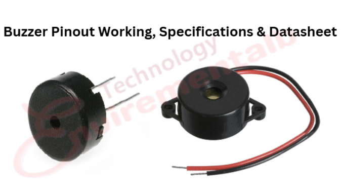 Buzzer Pinout, Working, Specifications & Datasheet Buzzer Pinout, Working, Specifications & Datasheet