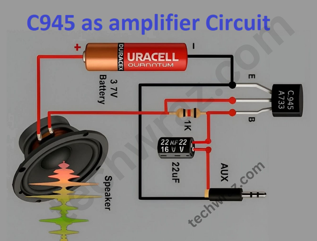 C945 as amplifier circuit