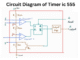 Circuit Diagram of Timer ic 555