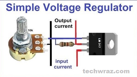 Dc Voltage Regulator Using LM317