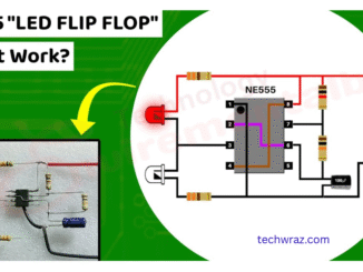Flip Flop using timer IC 555