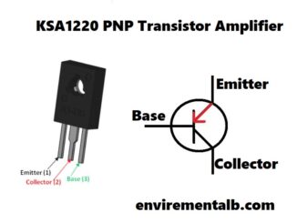 KSA1220 PNP Transistor Amplifier