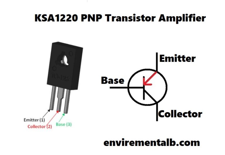 KSA1220 PNP Transistor Amplifier