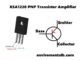 KSA1220 PNP Transistor Amplifier
