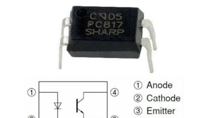 PC817 Optocoupler Pinout PC817 Optocoupler Pinout
