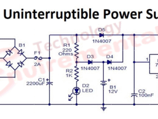 Simple Uninterruptible Power Supply