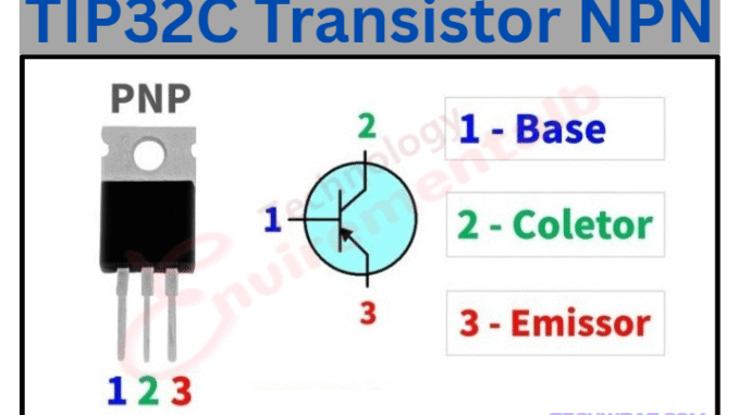 TIP32C Transistor pinout