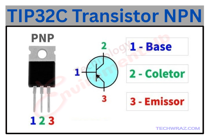 TIP32C Transistor pinout