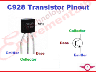 C828 Transistor pinout 
