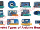 different types of arduino boards