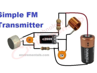 FM transmitter using one transistor