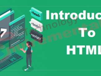 Introduction to HTML