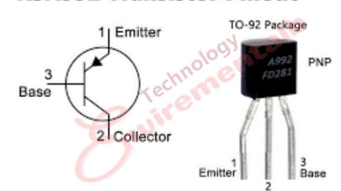 KSA992 Transistor Pinout, Features and uses