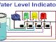 Water Level Indicator Circuit Using Transistor
